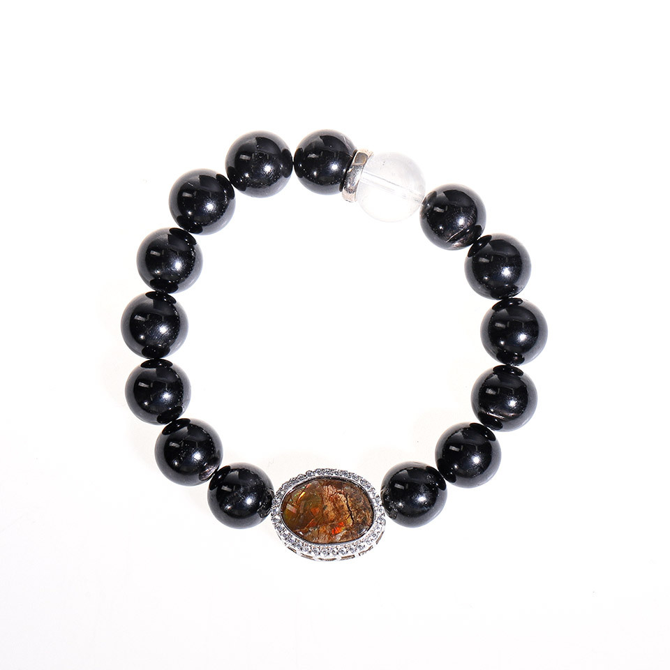 机遇创造·显化引擎｜斑彩石金运石手串