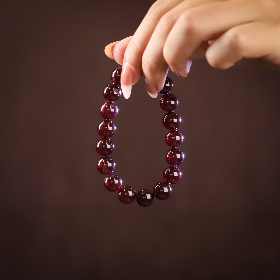 【爱】大红大紫丨六芒星紫牙乌 手串