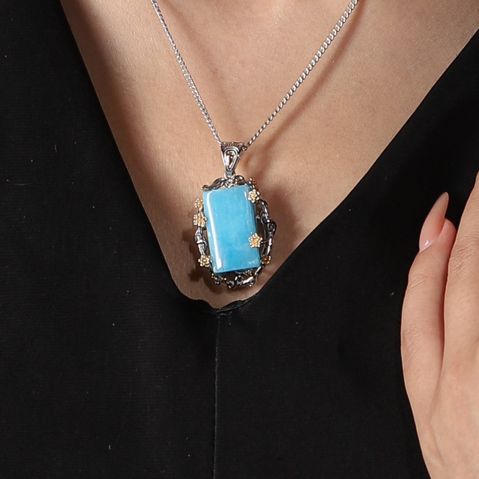 【愈】地质电池丨异极矿镶嵌款 吊坠