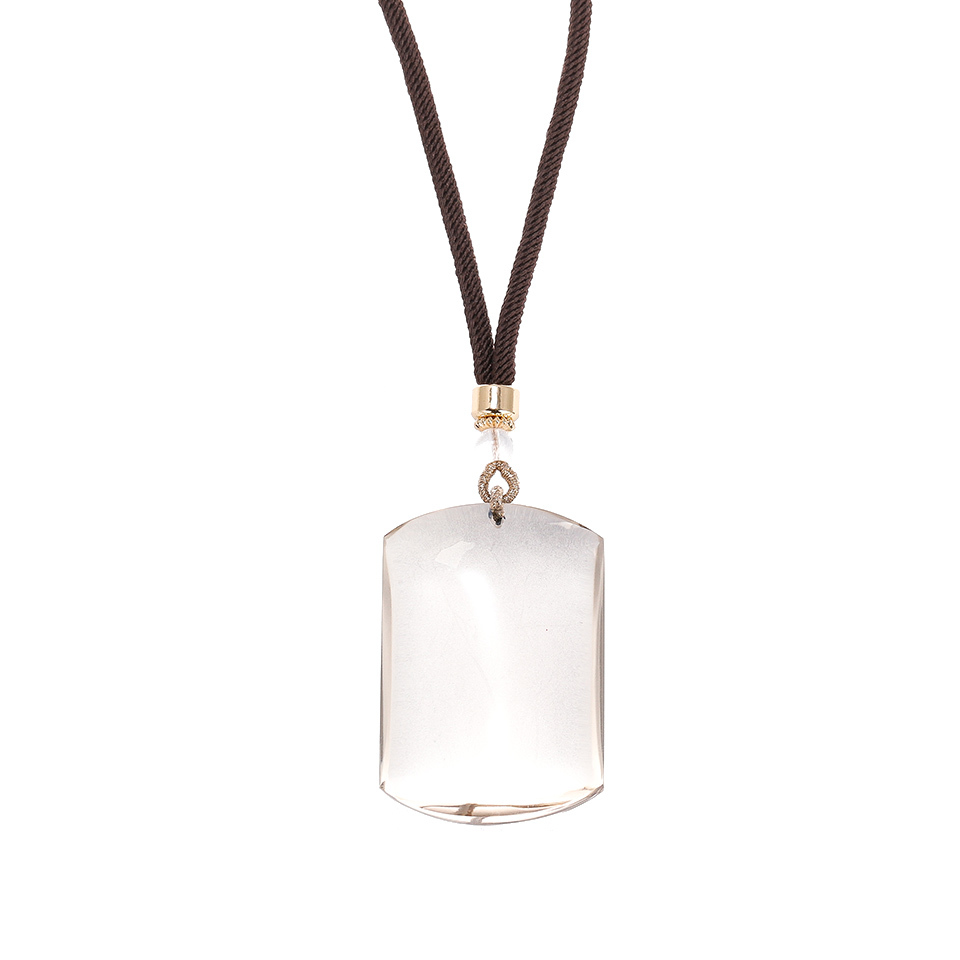 高频净化丨列姆利亚白水晶 无事牌