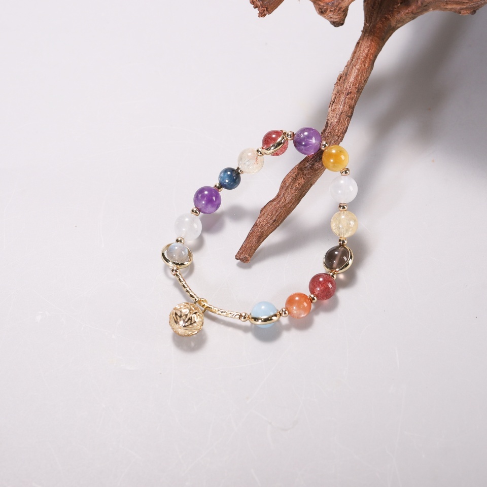 彩虹筑梦丨彩虹多宝 宝宝手链