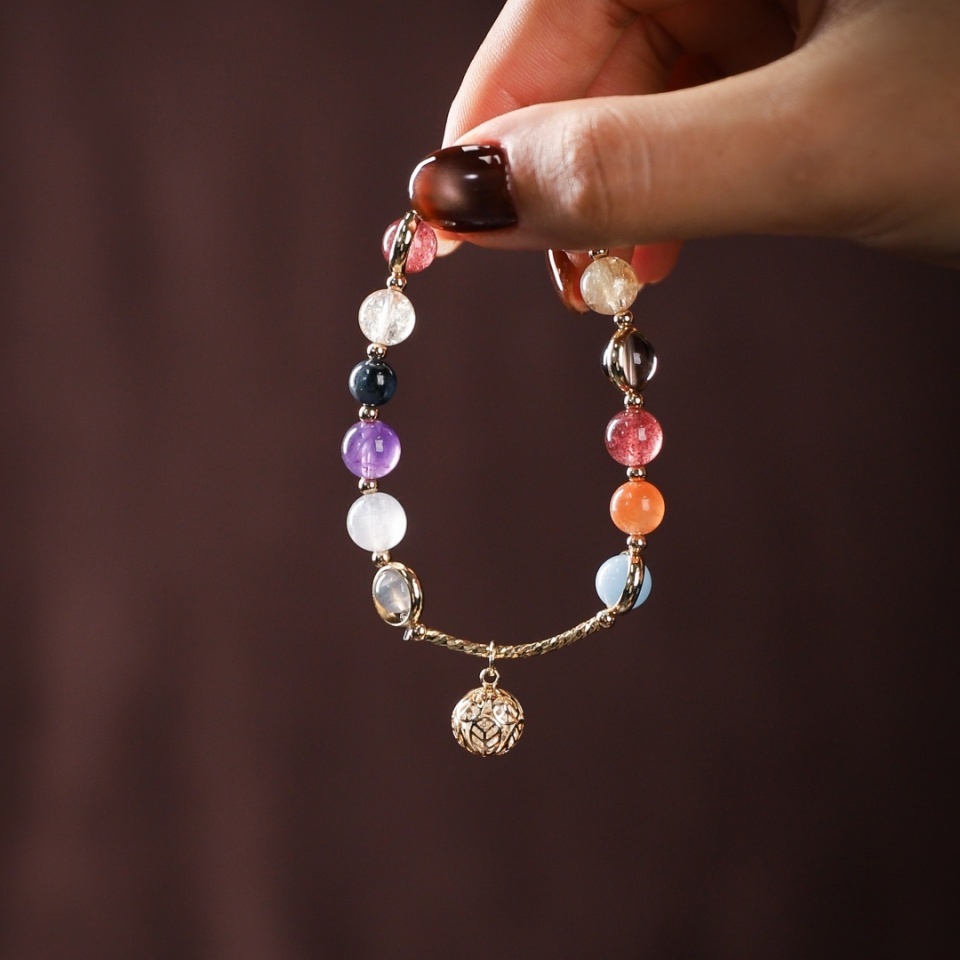 彩虹筑梦丨彩虹多宝 宝宝手链