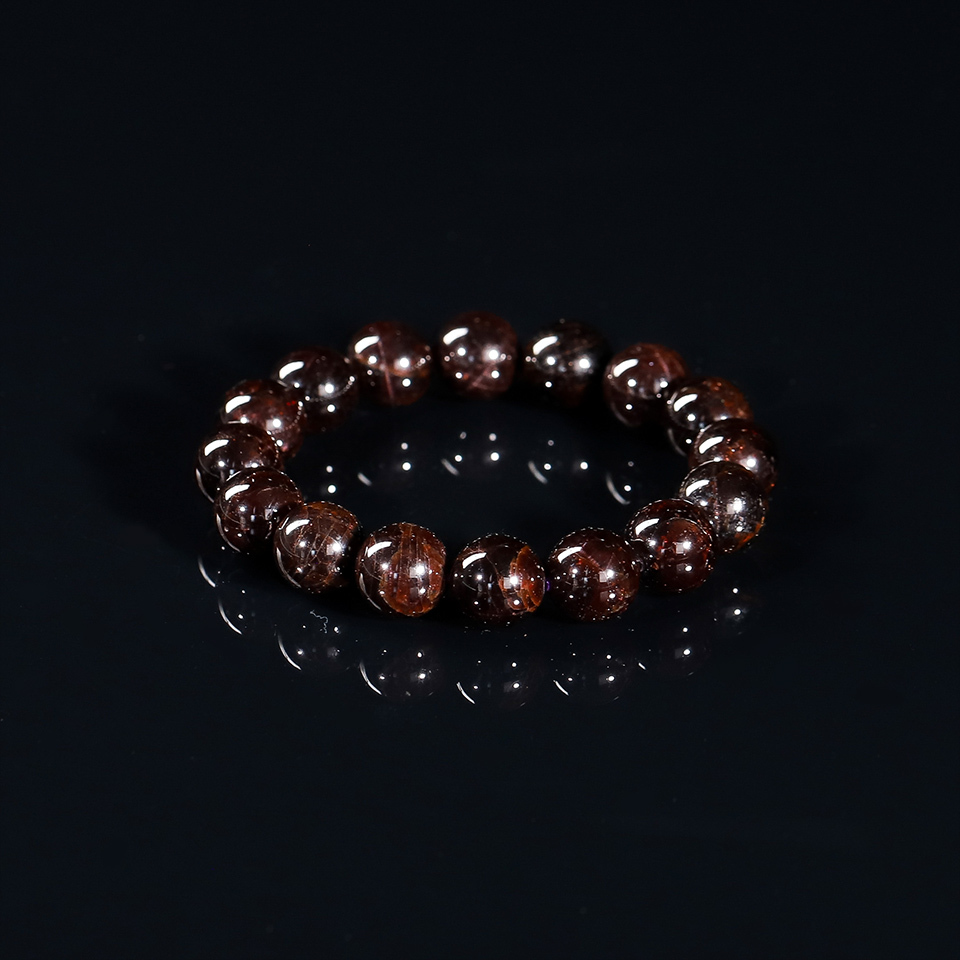 巴西六芒星紫牙乌手串