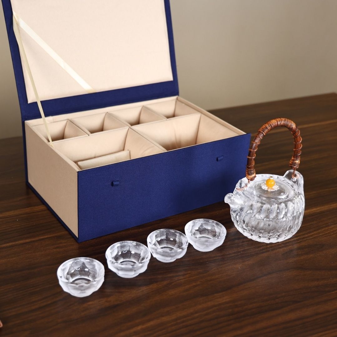 能量 × 茶道 ｜水晶品茗 白水晶茶具