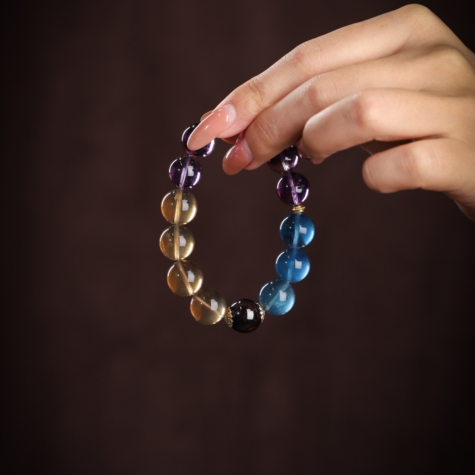 【爱】热情滋养丨三色火焰 手串