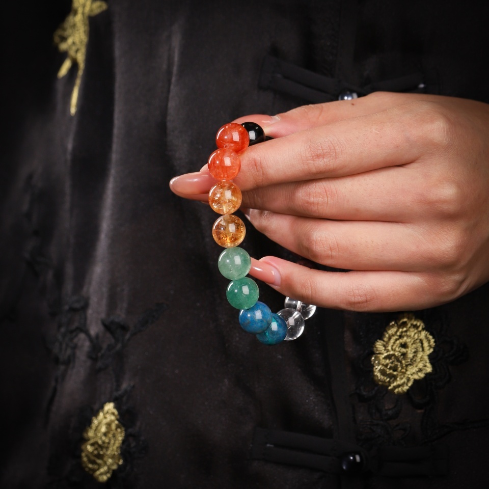 【愈】五行生息丨地水火风空 手串