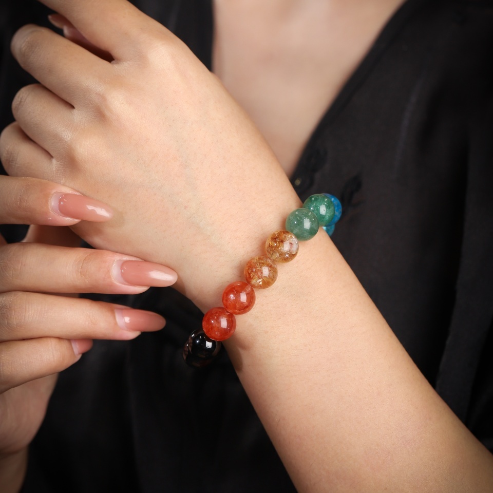 【愈】五行生息丨地水火风空 手串