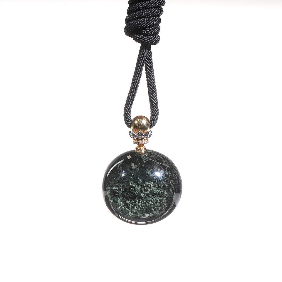 极品绿幽灵吊坠