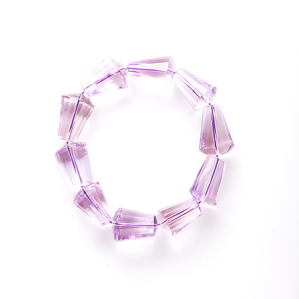 紫晶星裙｜紫晶三角 手串