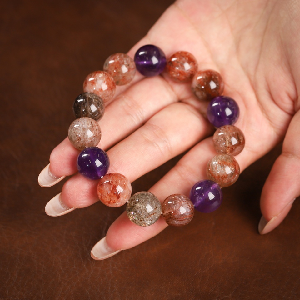 【富】黑金聚彩｜黑金超七 手串