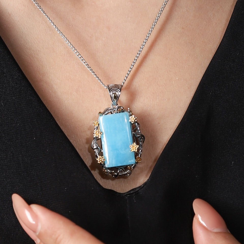 【愈】地质电池丨异极矿镶嵌款 吊坠