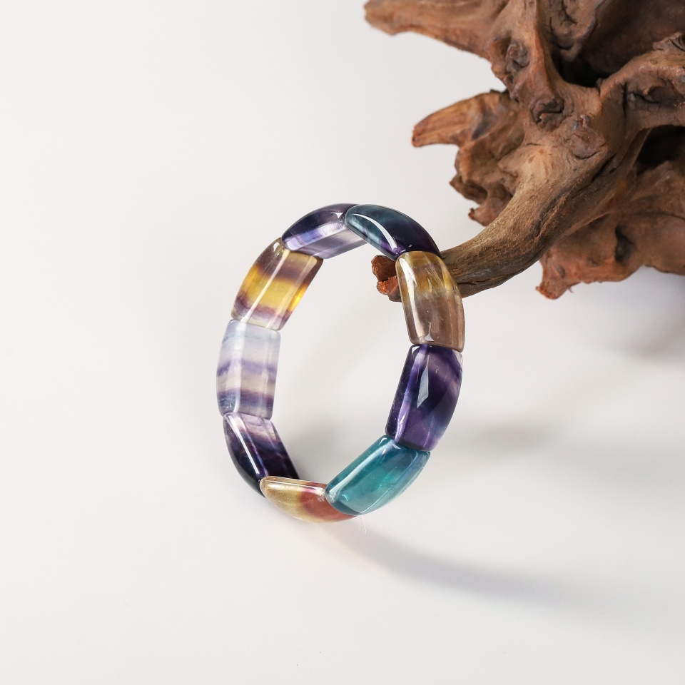 天才神韵丨彩萤石 手牌