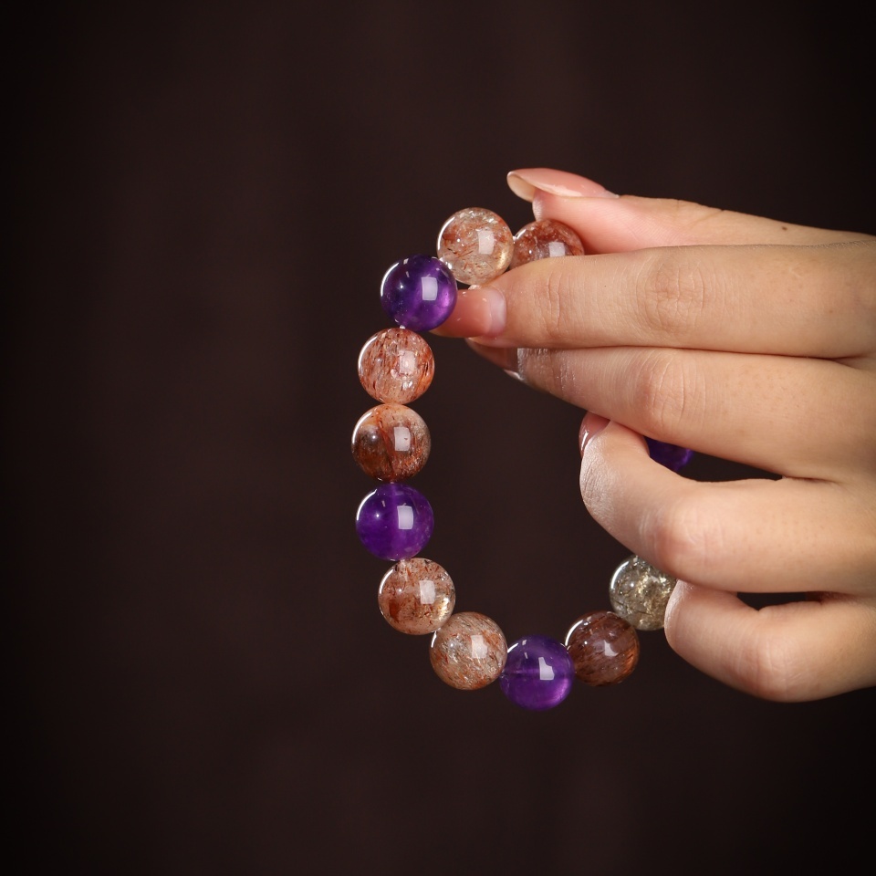 【富】黑金聚彩｜黑金超七 手串