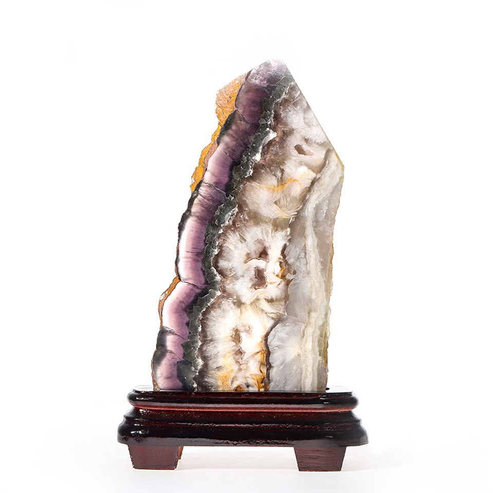 三生万物|超七X重金X萤石 摆件