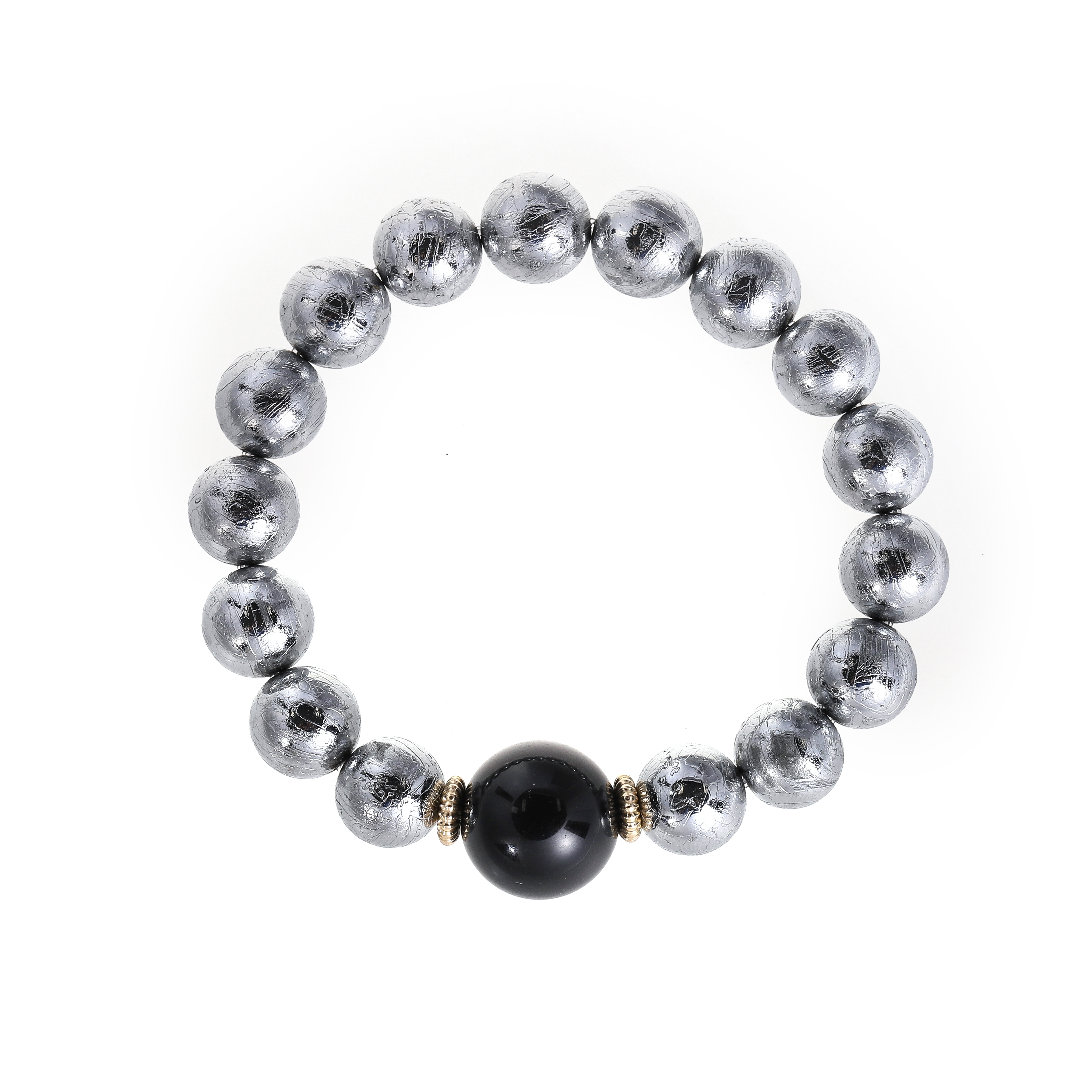 星核・双生｜新疆天铁 × 黑陨石手串