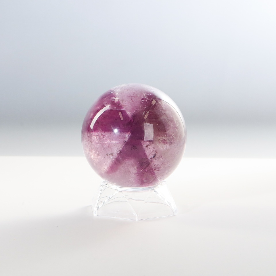 权杖之心丨达碧兹 紫水晶球 摆件
