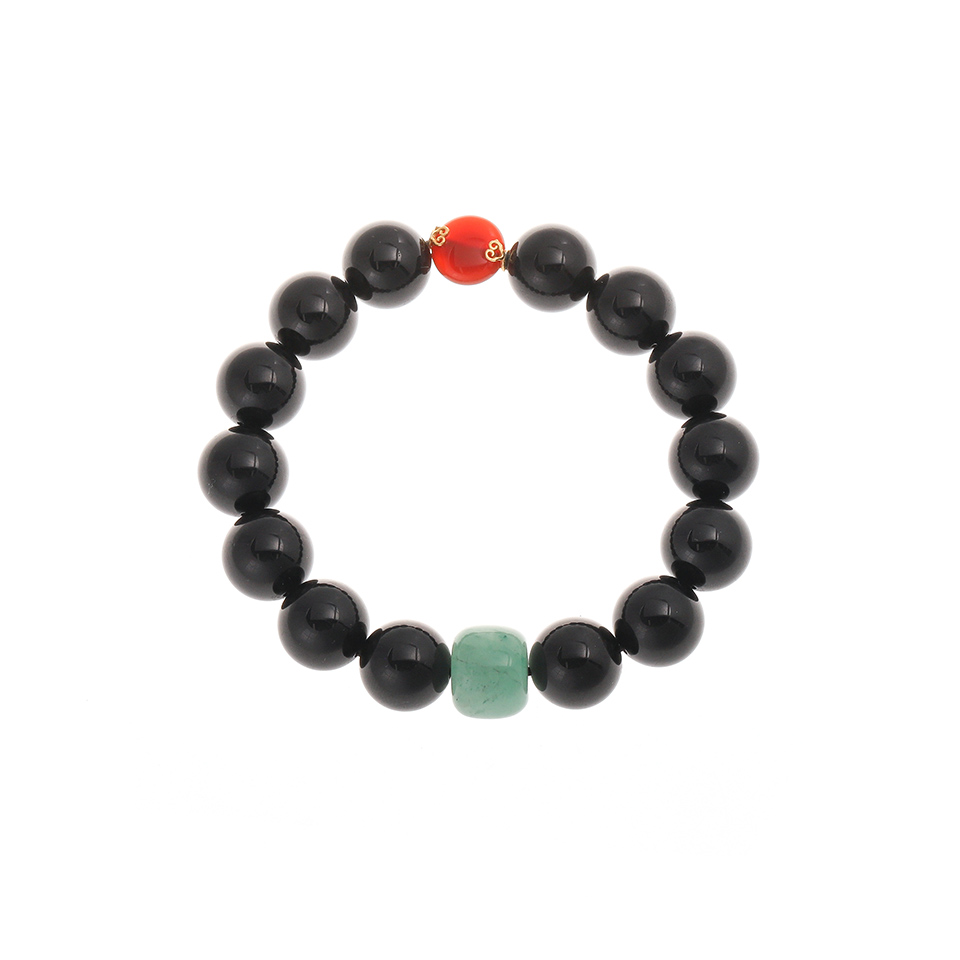 防护之盾丨黑碧玺设计款 手串