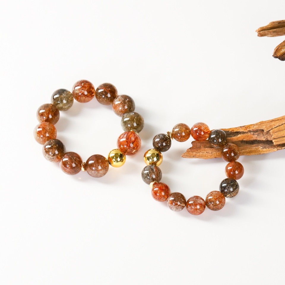 金辉闪耀丨黑金超设计款 手串