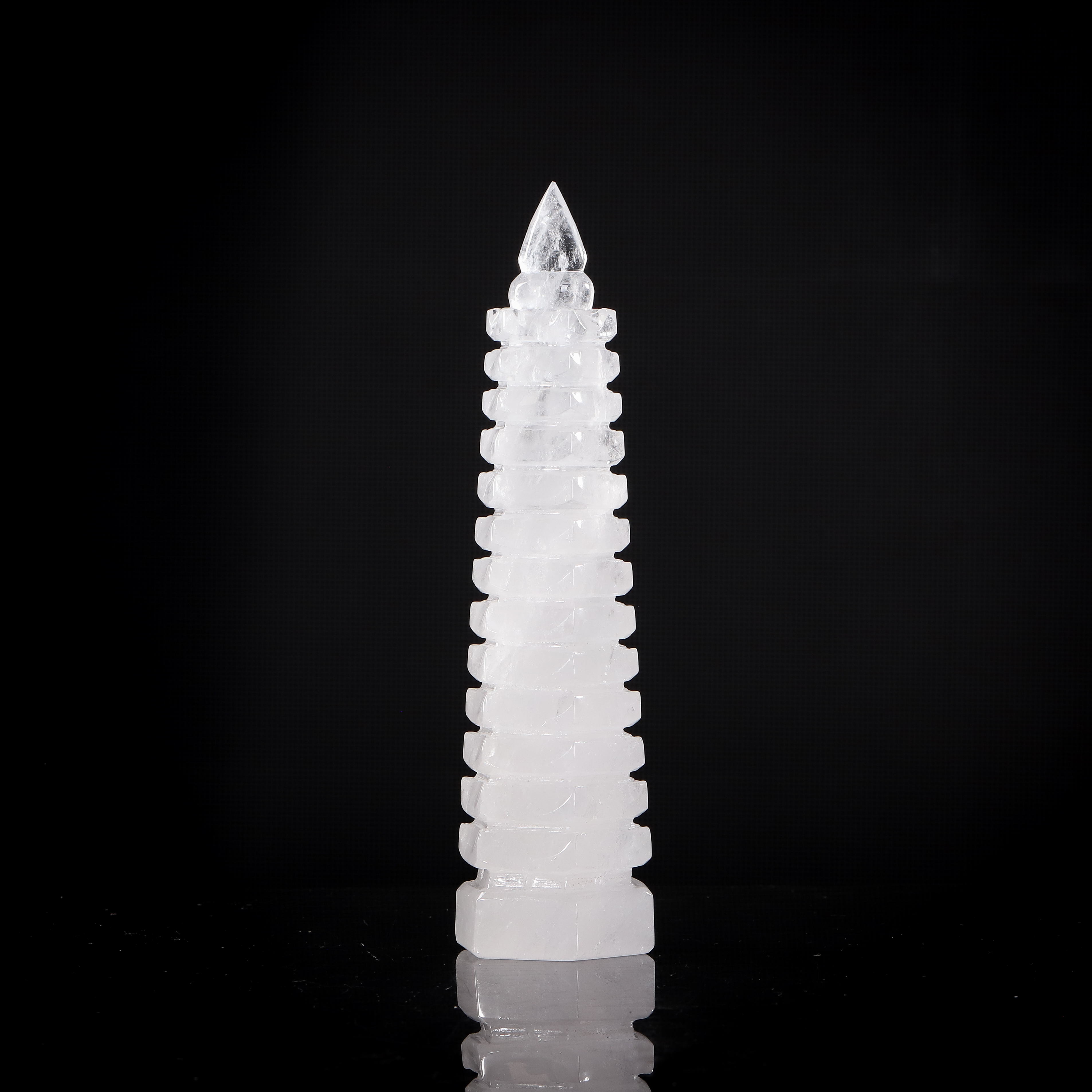 旺事业 · 助学业｜白水晶13层文昌塔