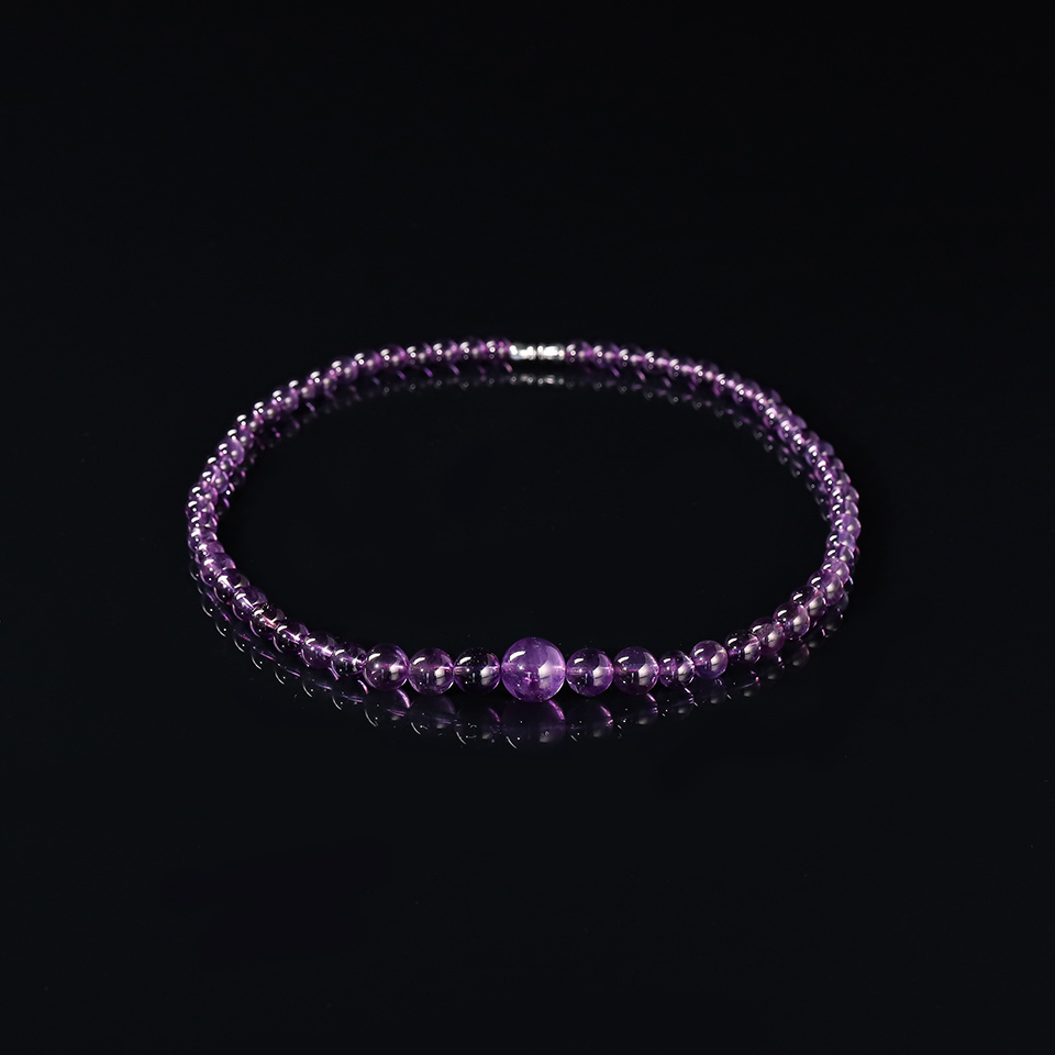 九紫离火 · 女性能量觉醒｜紫水晶塔链