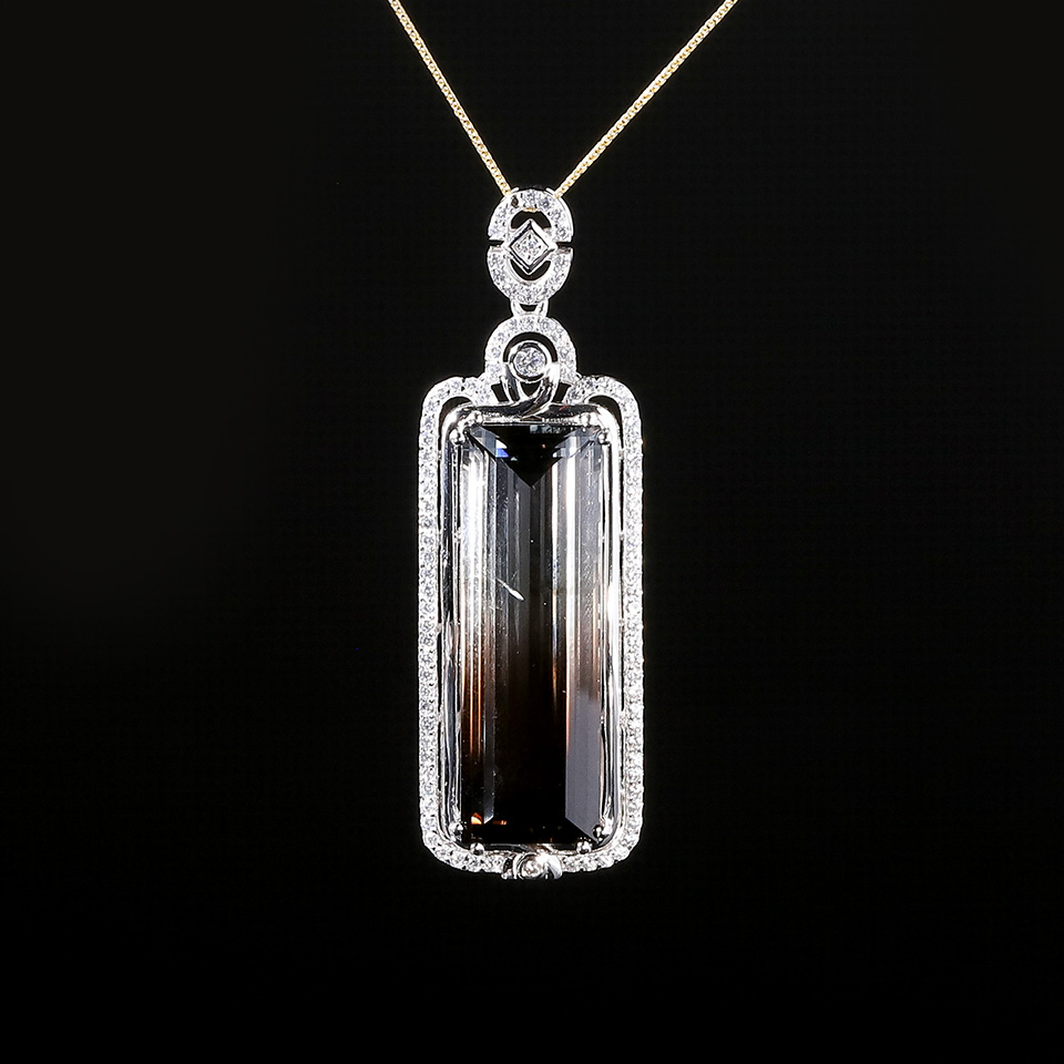 珠宝级水晶-全球独家太极双晶宝石