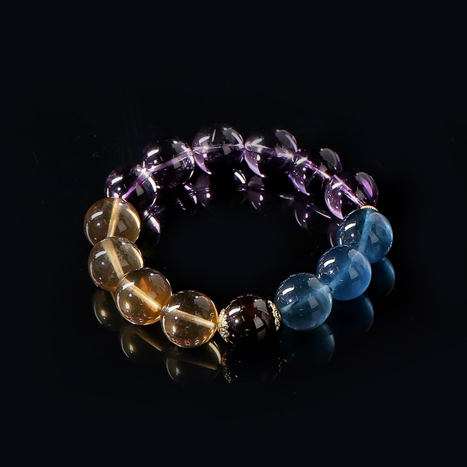 【爱】
热情滋养丨三色火焰 手串