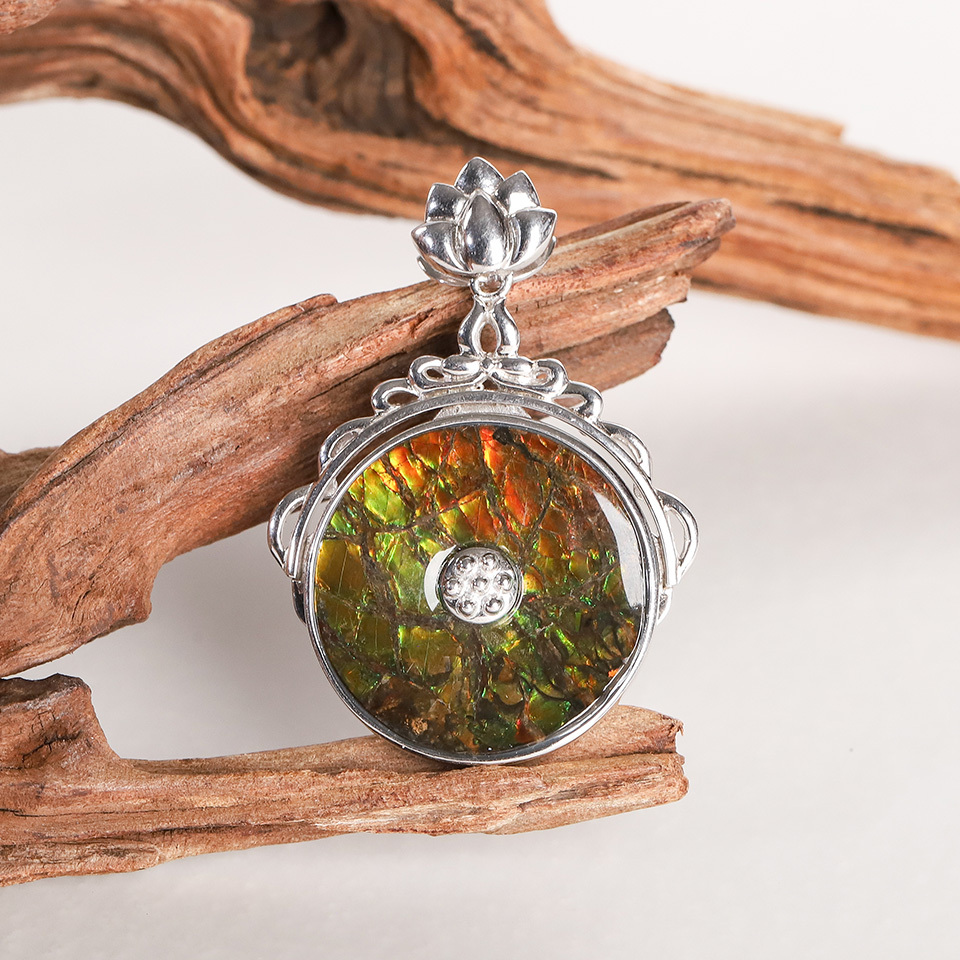 【富】炫彩圆满丨斑彩石平安扣