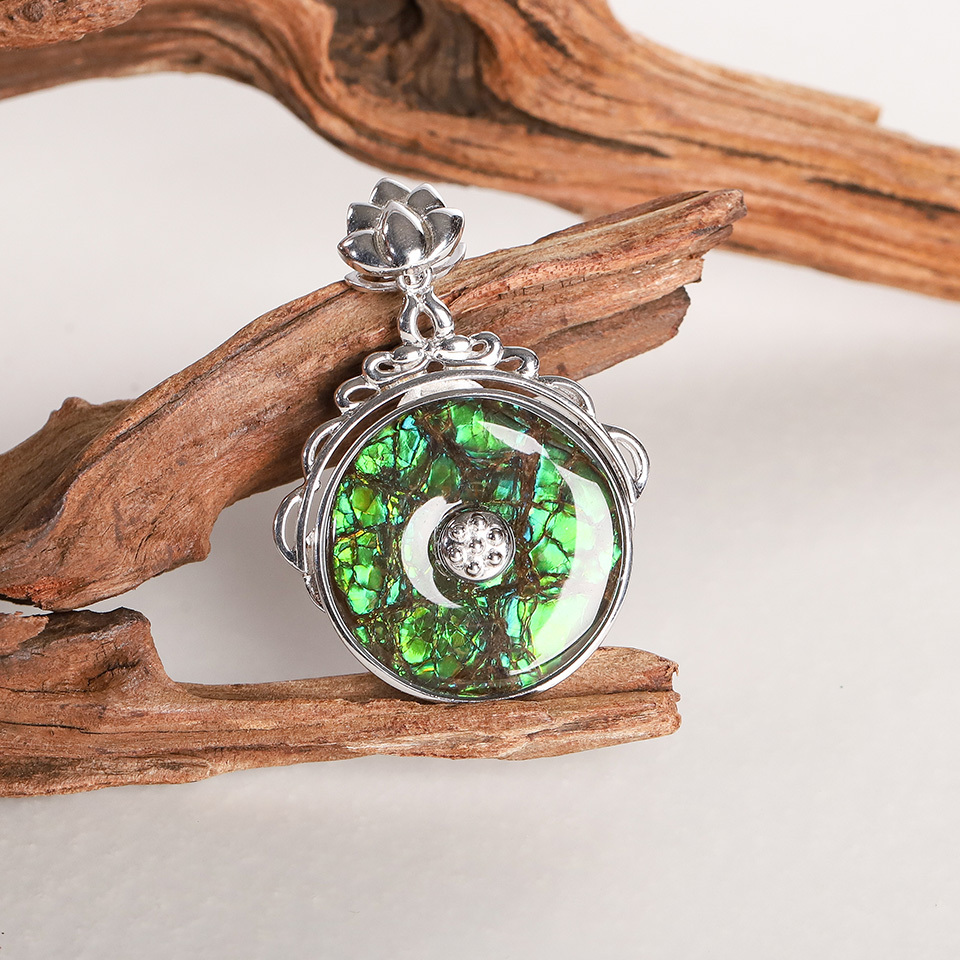 【富】炫彩圆满丨斑彩石平安扣