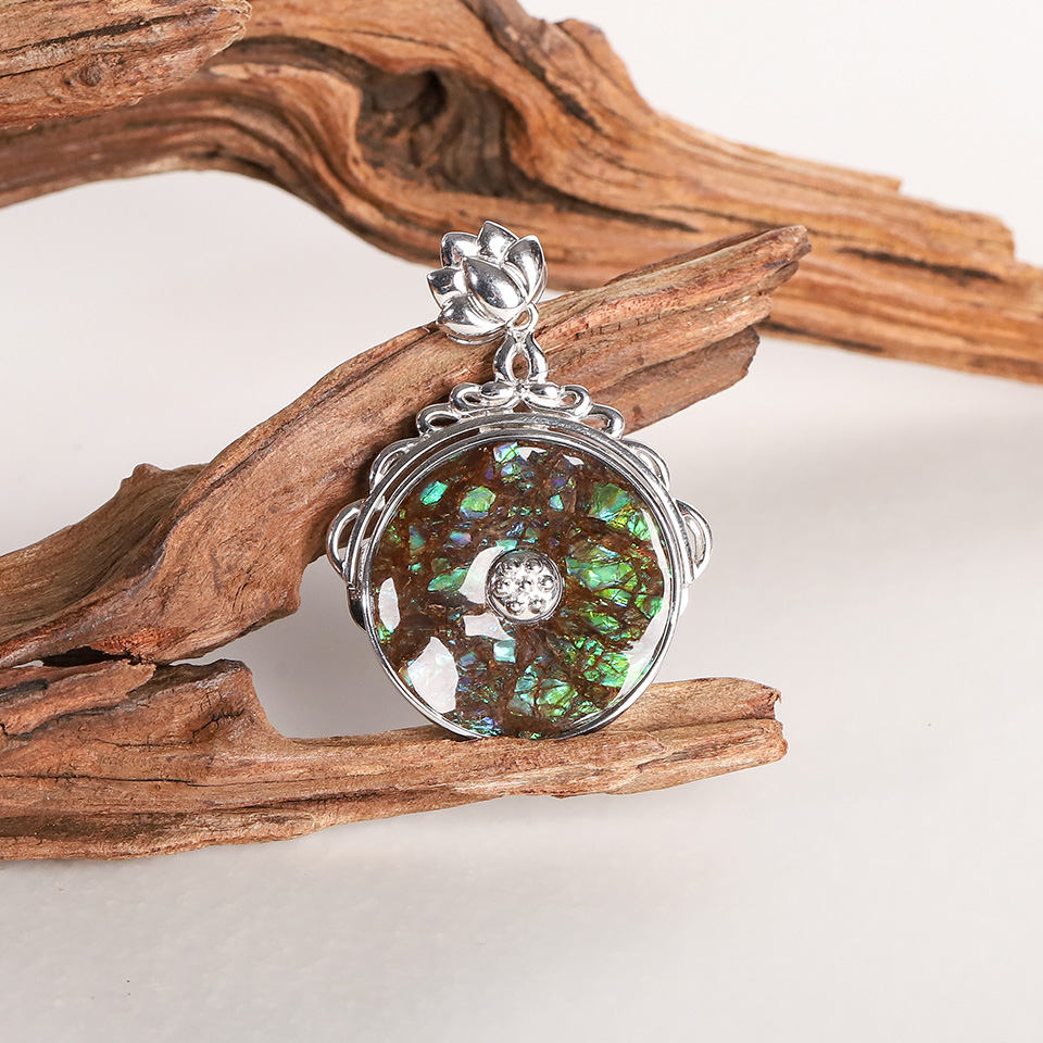 【富】炫彩圆满丨斑彩石平安扣