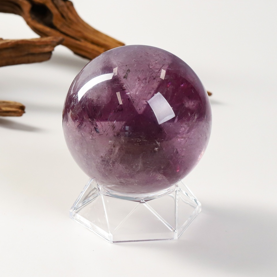 权杖之心丨达碧兹 紫水晶球 摆件