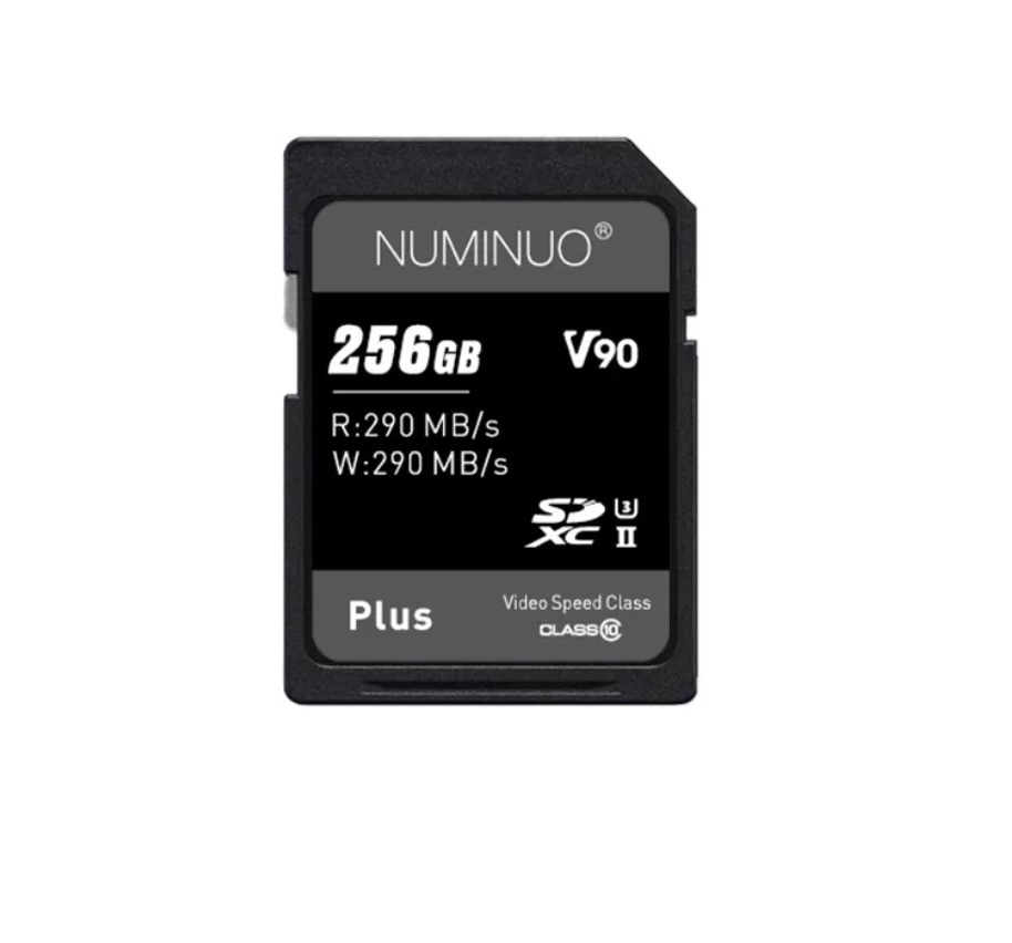 NUMINUO® SDカード V90 UHS-II pSLCモード 128GB / 256GB 高速メモリーカード 最大290MB/s ソニー4K 120fps動画撮影対応 5年保証
