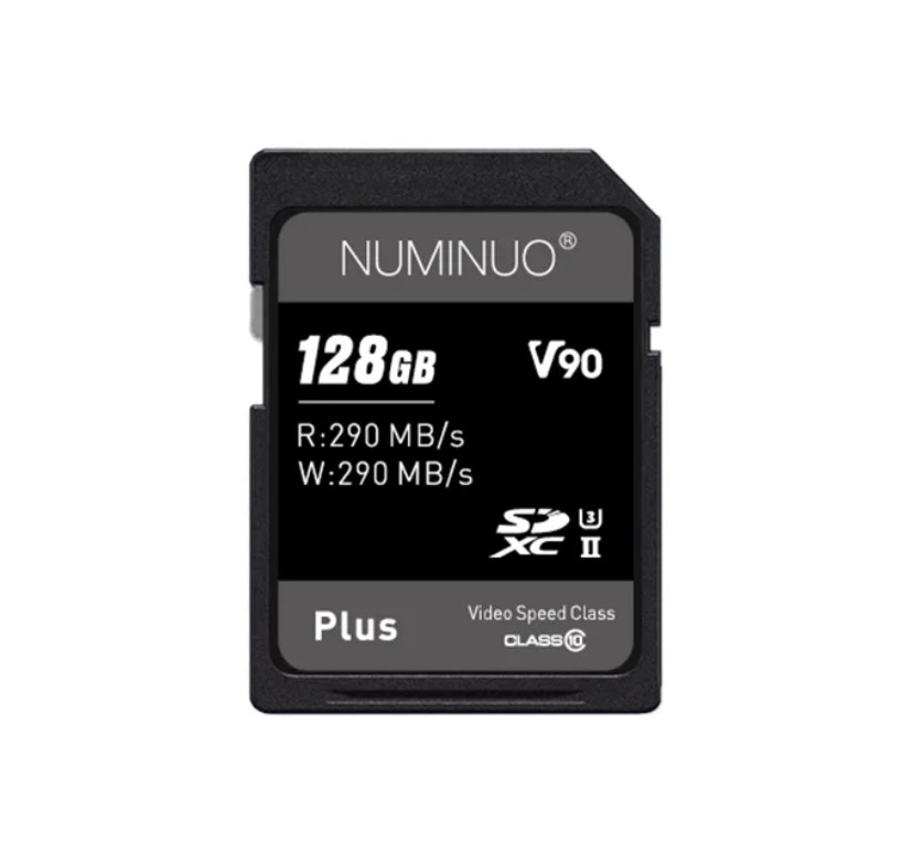 NUMINUO® SDカード V90 UHS-II pSLCモード 128GB / 256GB 高速メモリーカード 最大290MB/s ソニー4K 120fps動画撮影対応 5年保証