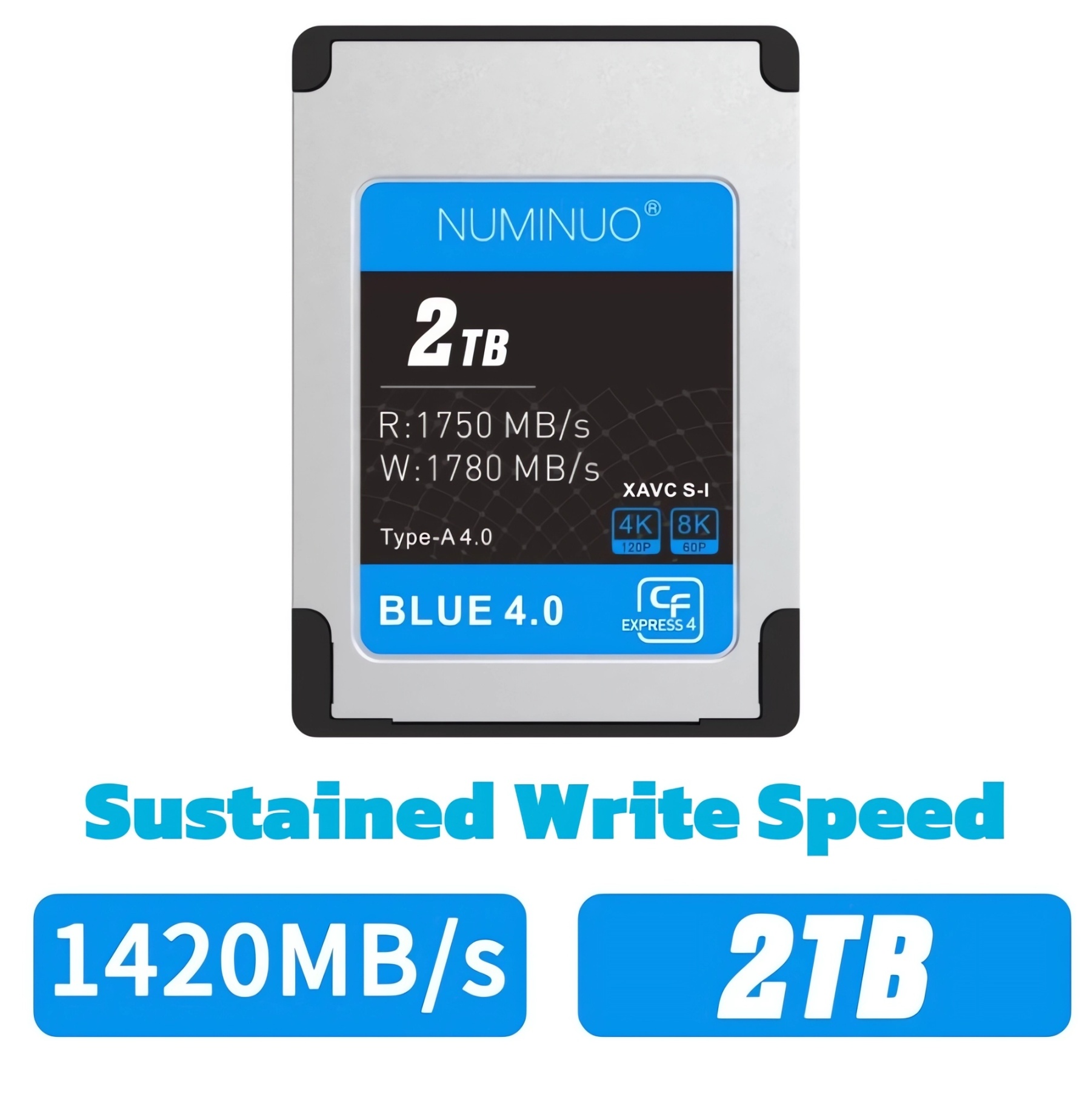 CFexpress Card Type A 2TB Waterproof, Dustproof, Shock Resistant