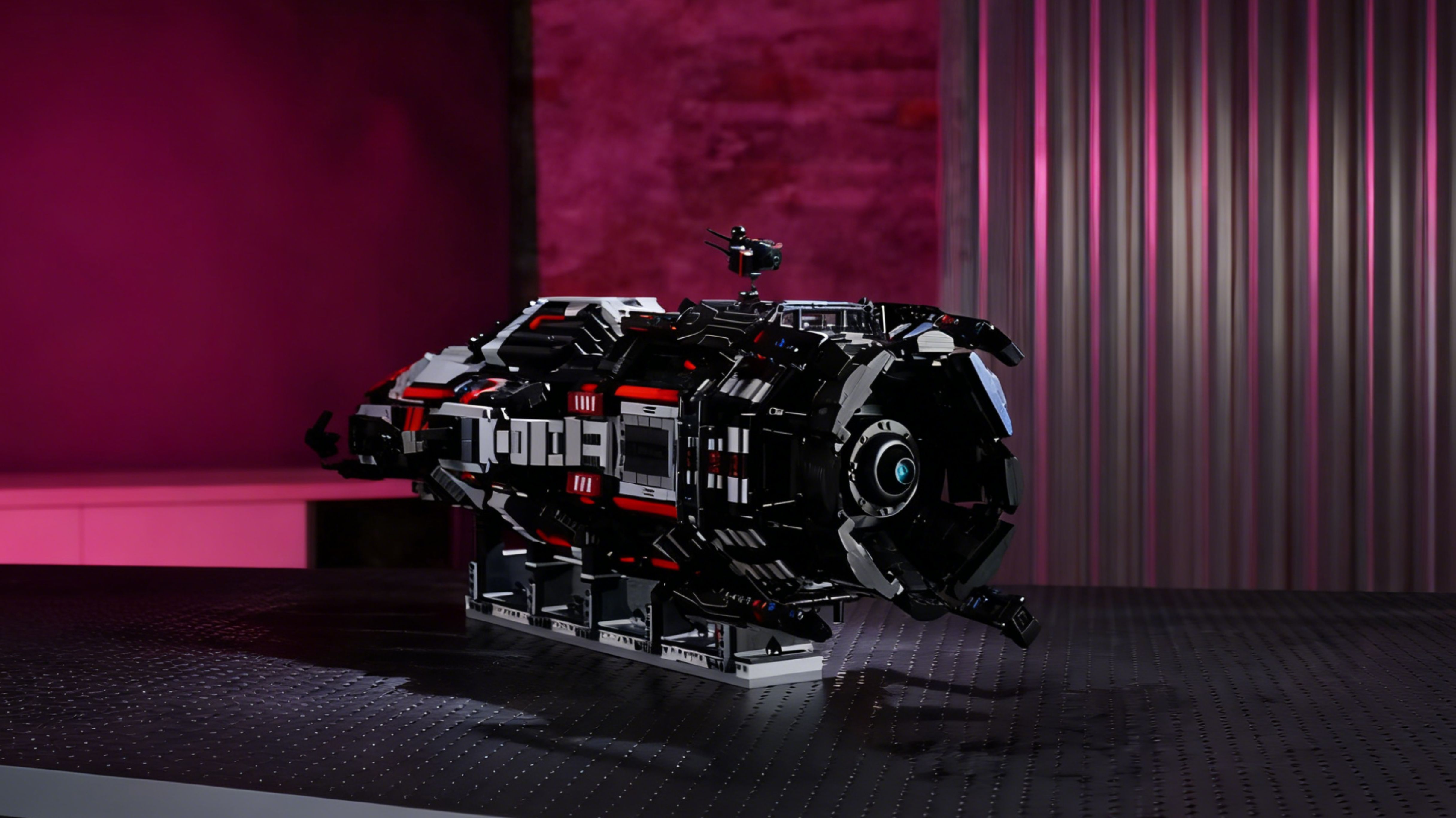 The ROCINANTE: The Ultimate Space-Themed Building Block Set for Sci-Fi Fans & Star Wars Dioramas!-marstoy