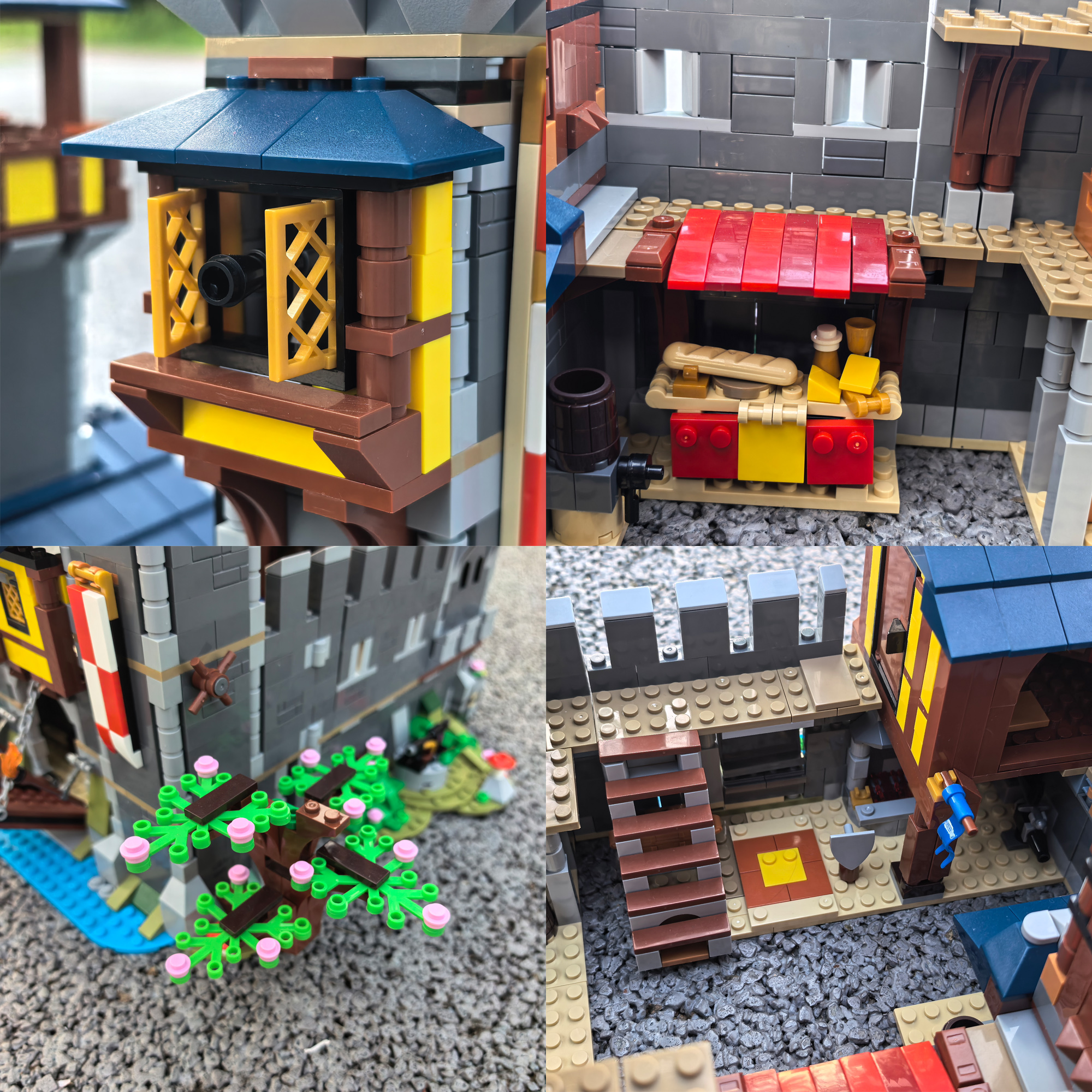 Moc The Medieval Castle II – Mod Combining Two 3-in-1 Castles