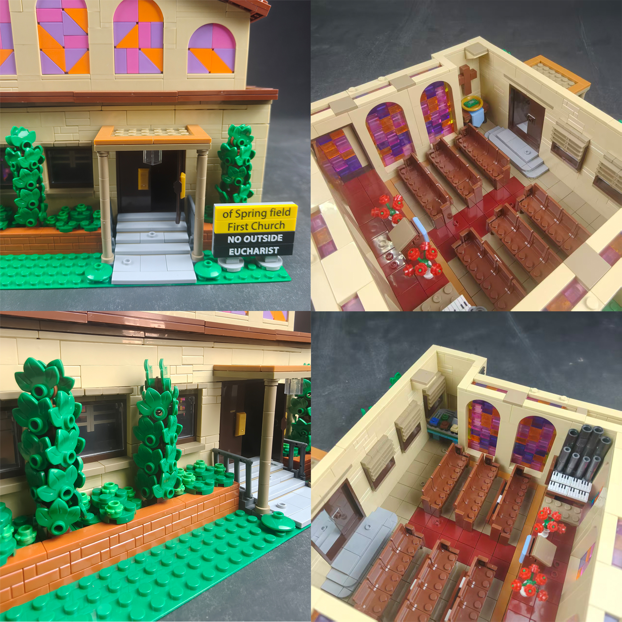 Moc The Modular Springfield Church