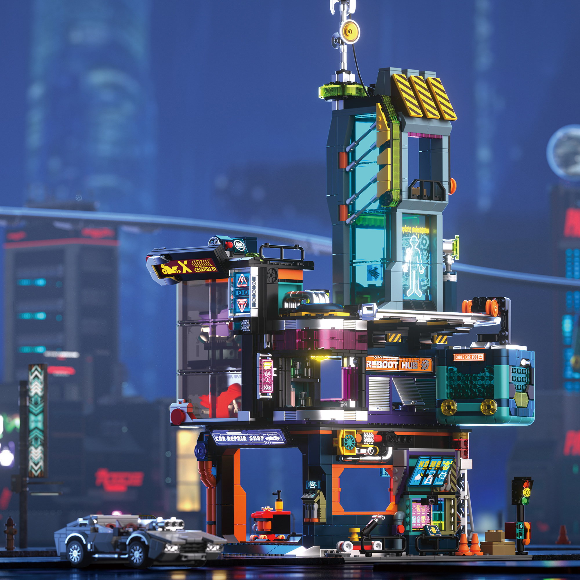 The Cyber Repair City