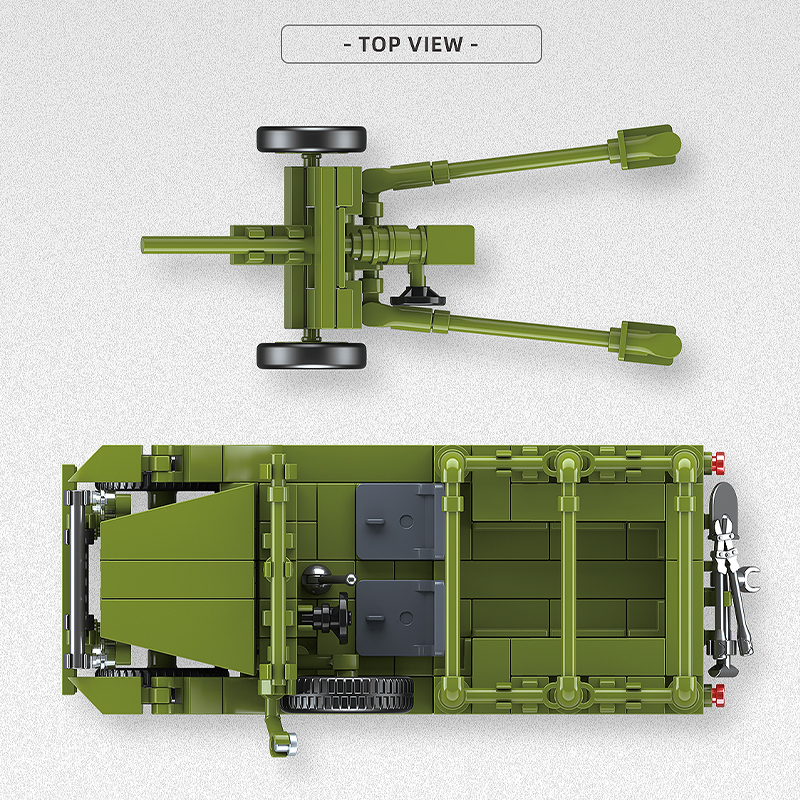 The American M3 37mm Anti-tank Gun/WC52-marstoy