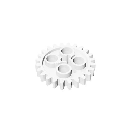Technic Gear 24 Tooth with 1 Axle Hole-marstoy