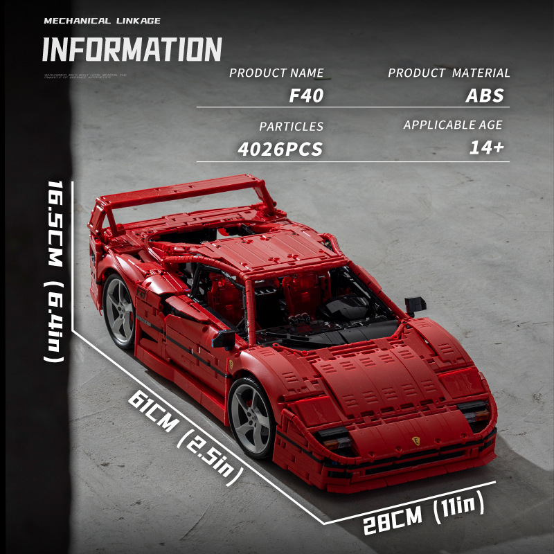 The F40 Sports Car-marstoy