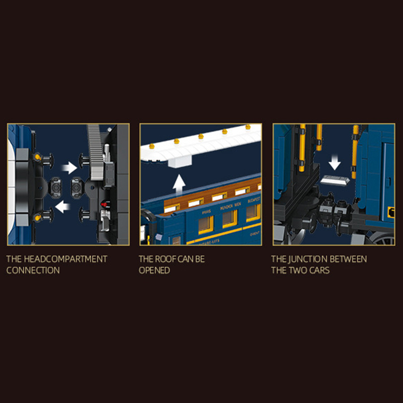 The Oriental Train without Motor-marstoy