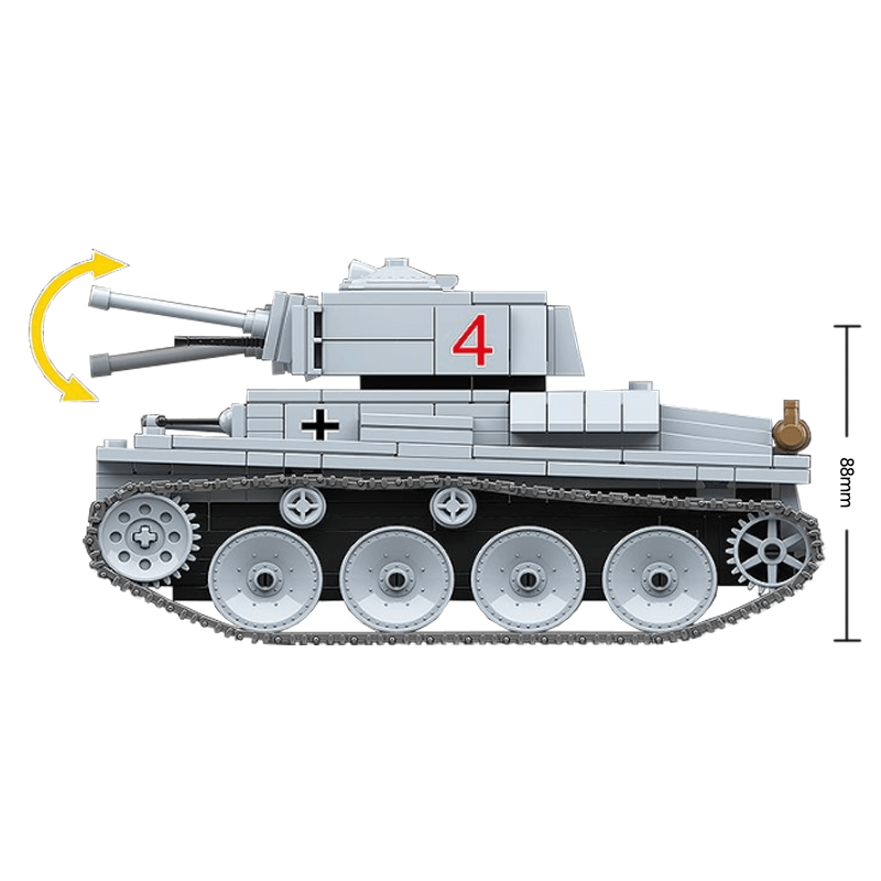 The LT VZ.38 PZKPFW 38(T)-marstoy