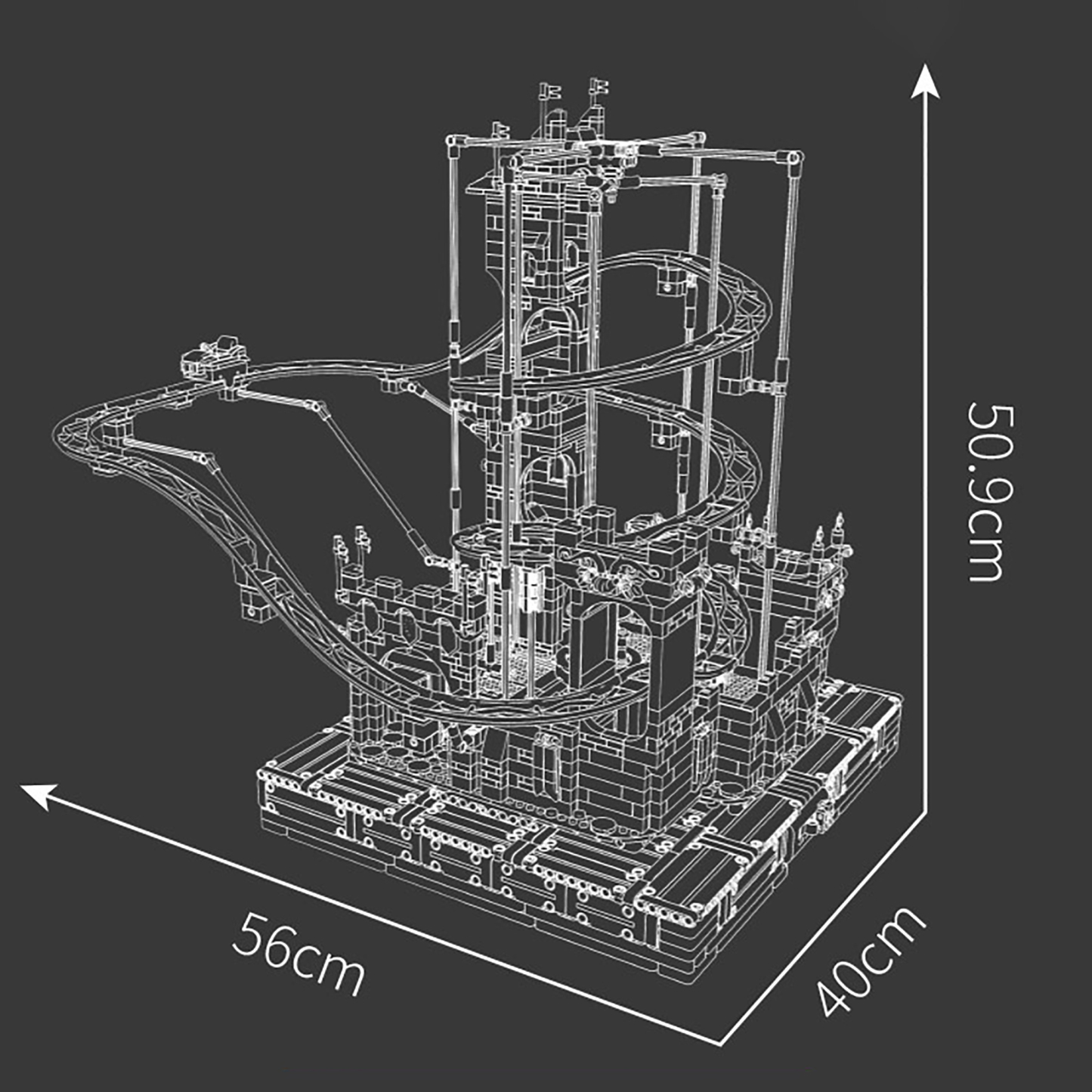The Castle Roller Coaster-marstoy