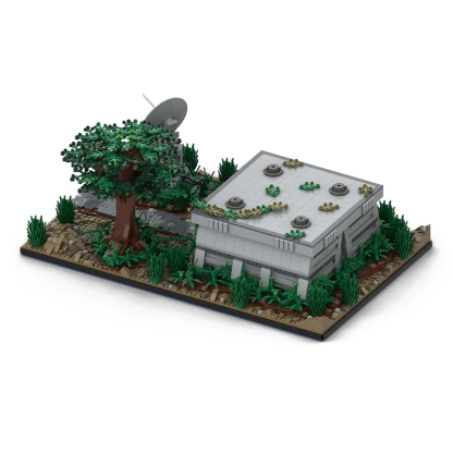Moc The Imperial Scout Bunker Endor-marstoy