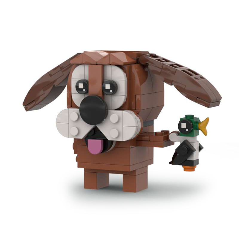 Moc The Duck Hunt BrickHeadz-marstoy