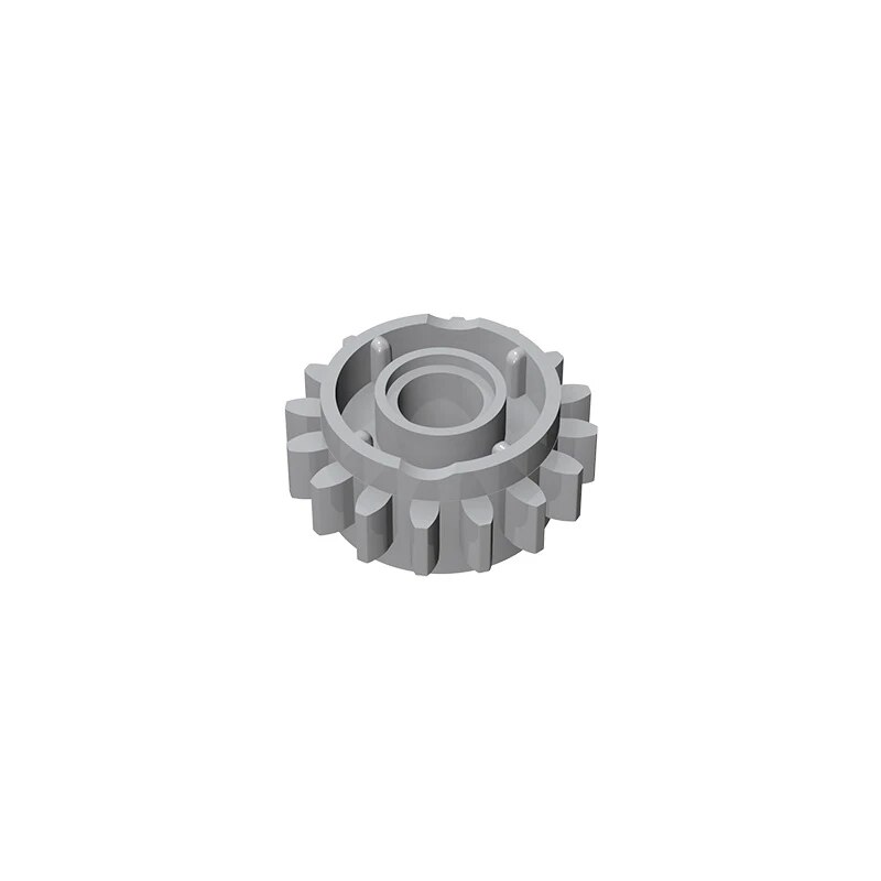 Technic Gear 16 Tooth with Clutch on Both Sides-marstoy