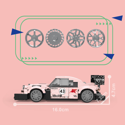 The Pink Porsche-marstoy