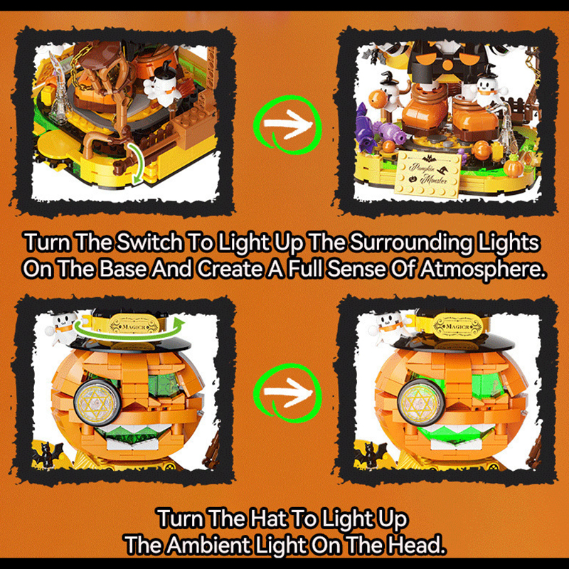 The Halloween Pumpkin Elf-marstoy