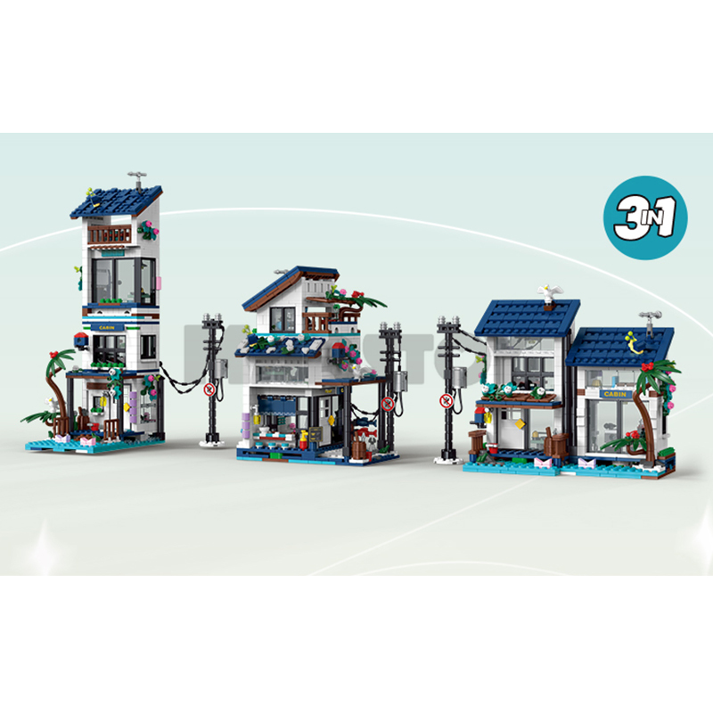 The 3 in 1 Beach House-marstoy