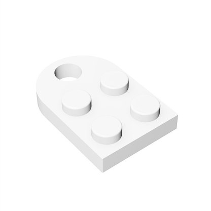 Plate Modified 2 x 3 with Hole-marstoy